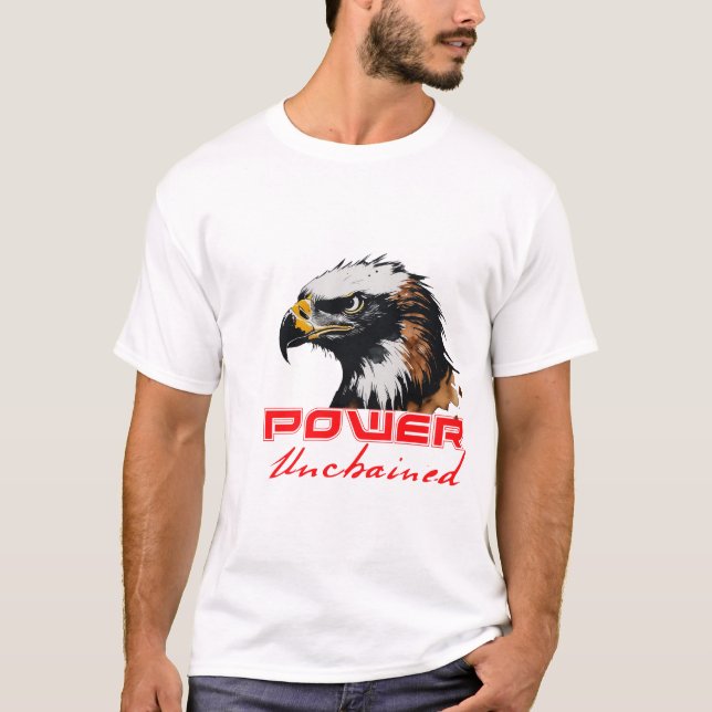 Power Eagle T Shirt (Framsida)