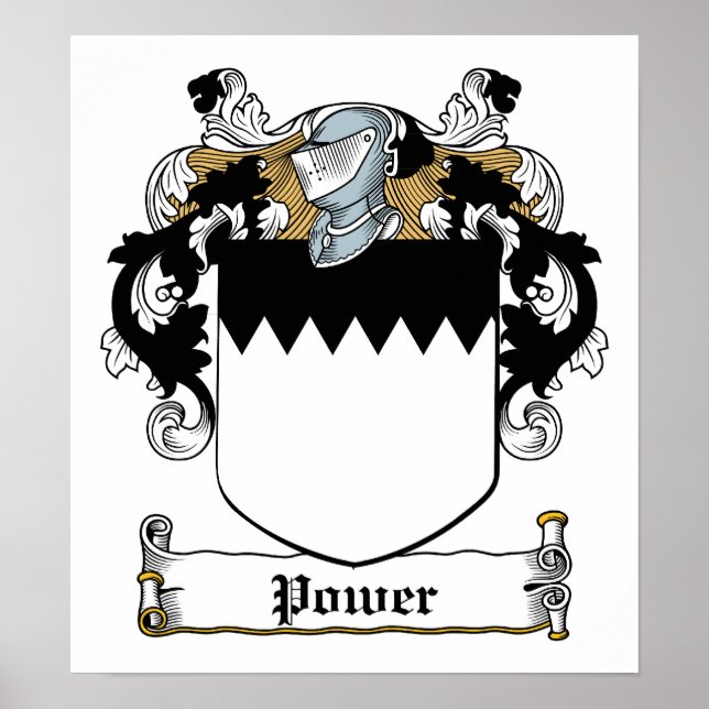 Power Family Crest Poster (Framsidan)