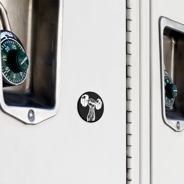 Power Grip Magnet Dumbbell Veins Gym Mini Art (In Situ (Locker))
