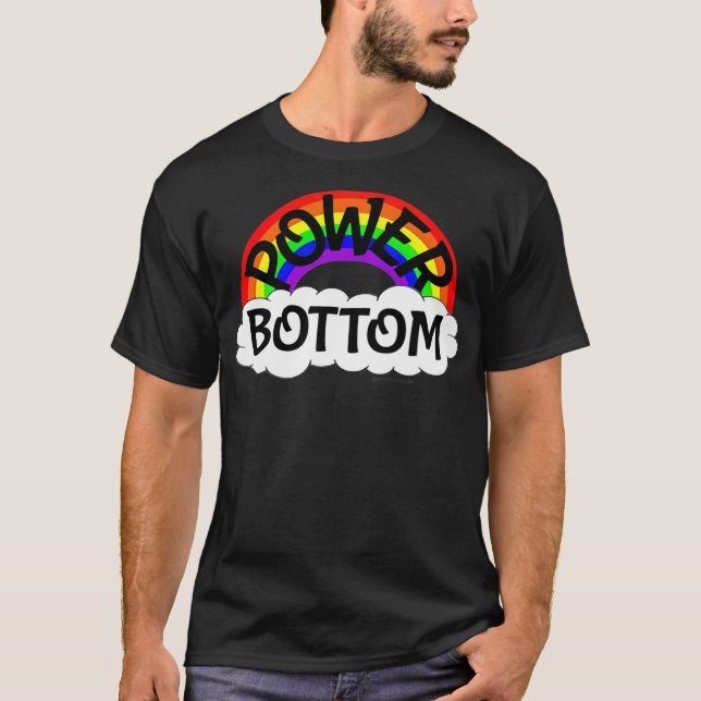 Power Grund Gay pride Rainbow LGBT Festival - stan T Shirt (Framsida)