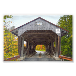 Power House Covered Bridge, Vermont Fototryck