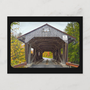 Power House Covered Bridge, Vermont Vykort