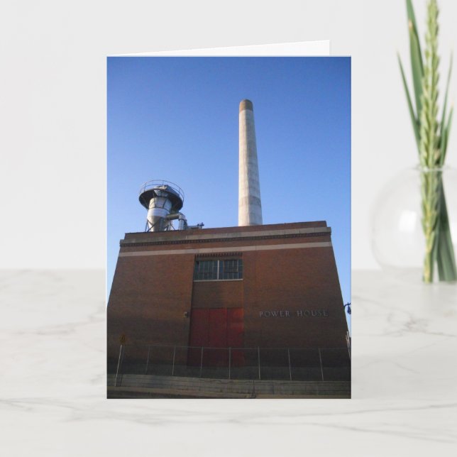 "POWER HOUSE" Hämta brunnskort Kort (Framsida)