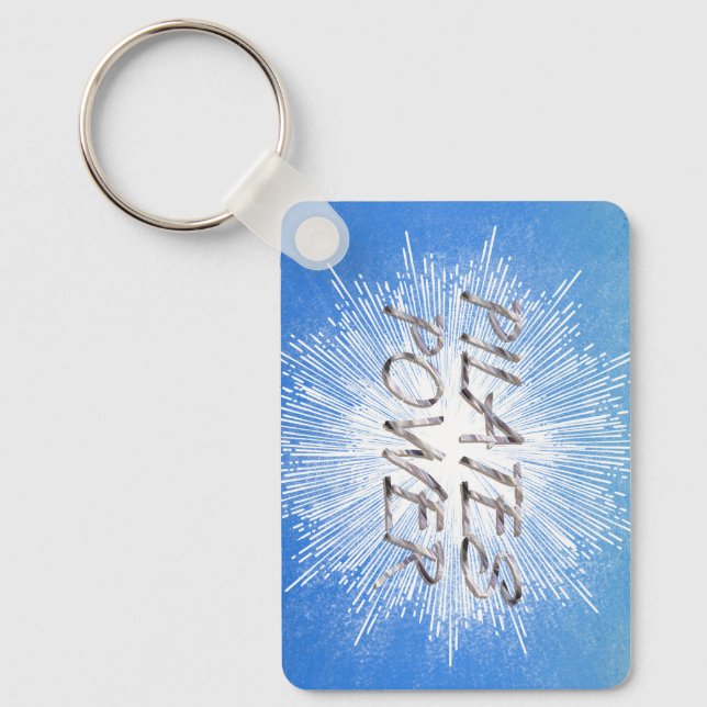 Power Keychain för TOP Pilates Nyckelring (Framsida)