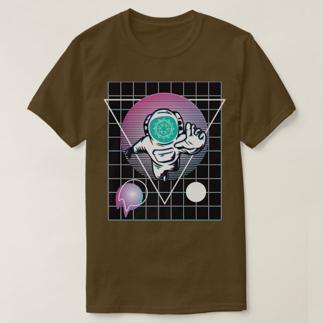 Power Ledger Astronaut T Shirt (Design framsida)