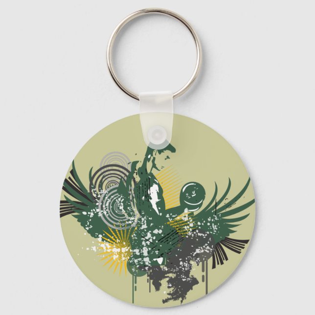 Power Lifter Keychain Nyckelring (Framsida)