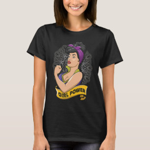 Power Mandala Girl Internationell Women Day Femini T Shirt