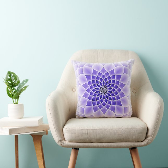 Power Mandala Seamless Pattern 16 Kudde (Stol)
