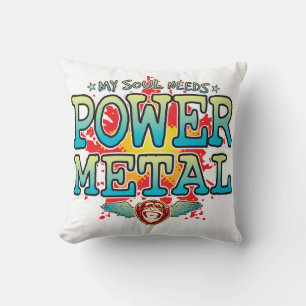 Power Metall Soul Cushion Kudde