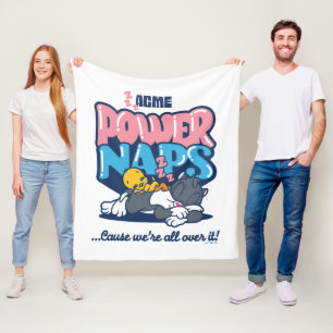 Power Naps i Baby TWEETY™ & SYLVESTER™ Fleecefilt