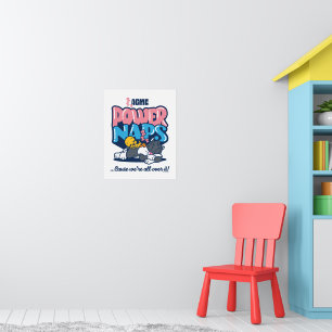 Power Naps i Baby TWEETY™ & SYLVESTER™ Poster