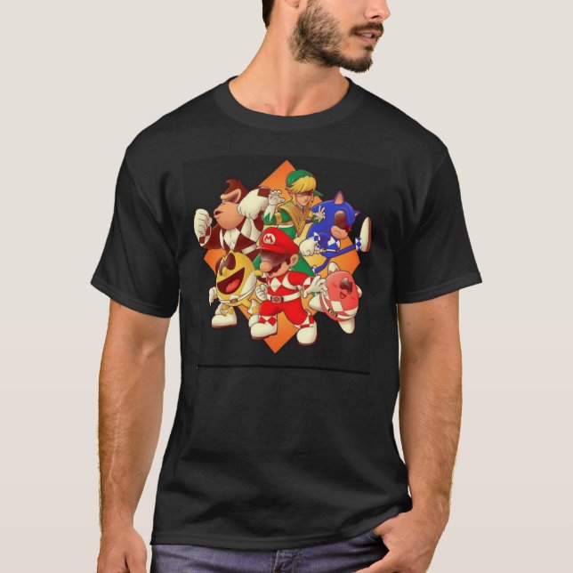 Power Nintendo Classic T-Shirt (Framsida)