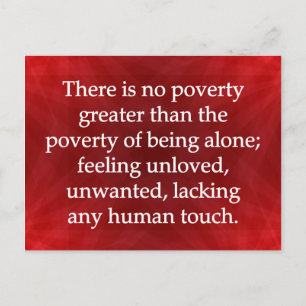 Power of Human Touch Vykort