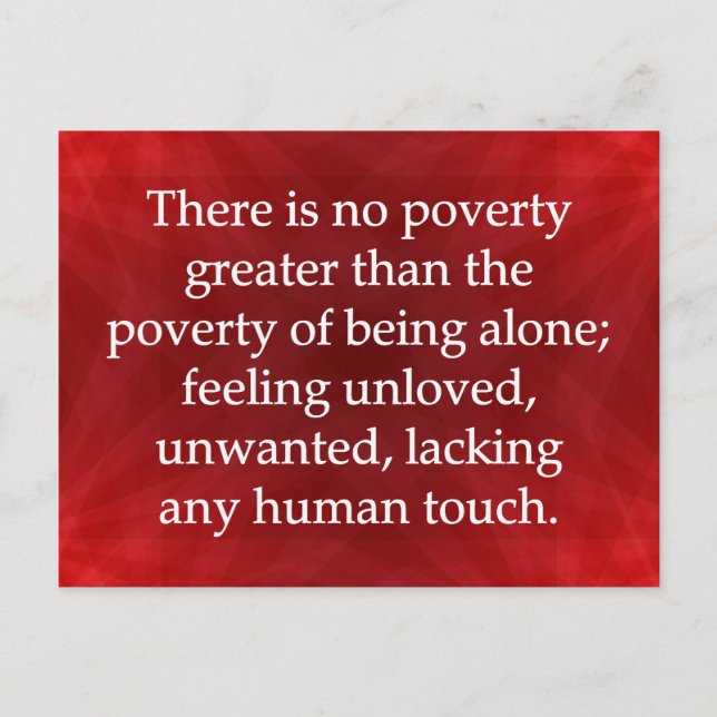 Power of Human Touch Vykort (Framsida)