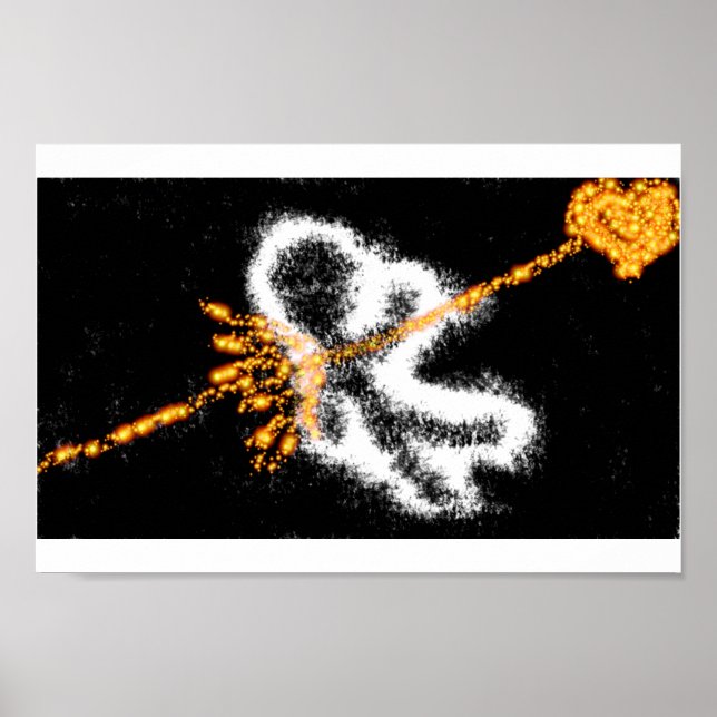 Power of Kärlek "Fireball Series" Poster (Framsidan)