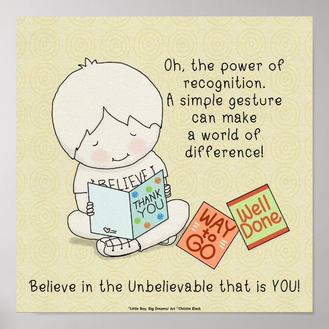 Power of Recognition Poster (Framsidan)