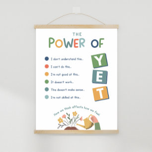 Power of YET Classroom Poster