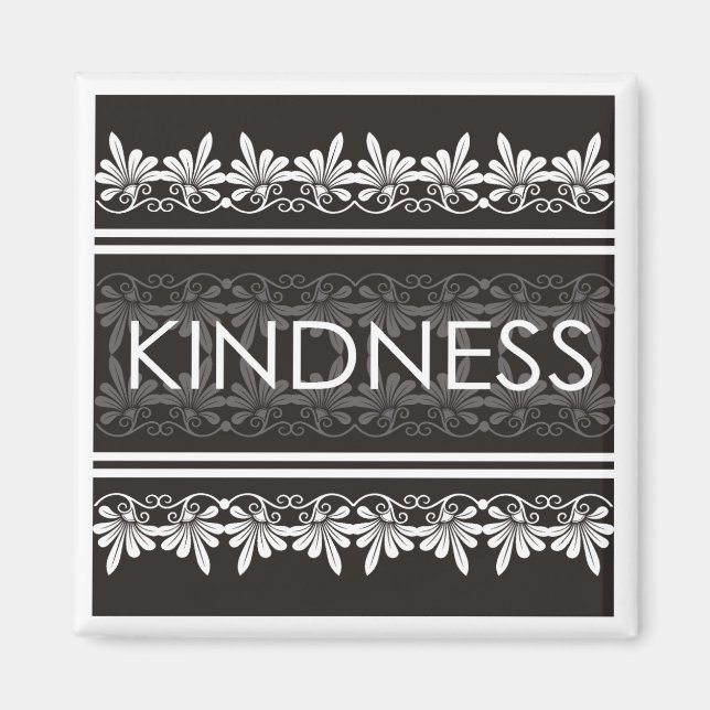 Power Ord for Motivation - KINDNESS Magnet (Framsidan)