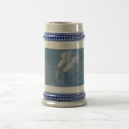 Power Plant Aerial View Grått/Blue 22 oz Stein Sejdel