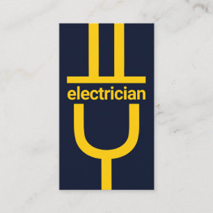 Power Plug Ljus Up Bulb Visitkort