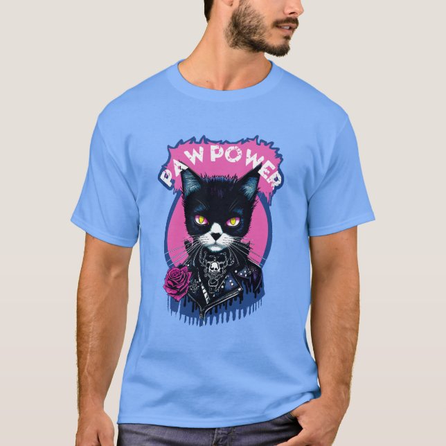 Power Punk-kategori för tass T Shirt (Framsida)