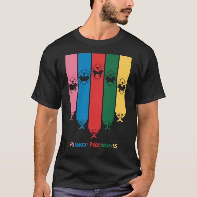 Power Rangers T Shirt (Framsida)
