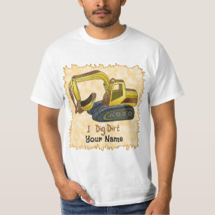 Power Shovel Gräver Dirt t-shirt