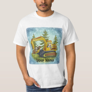 Power Shovel Kid t-shirt