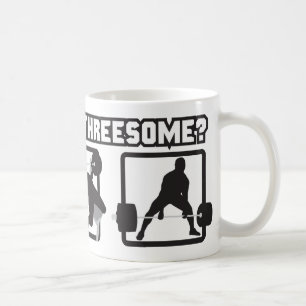 "Power som lyfter" - som är satt, ta av planet, Kaffemugg