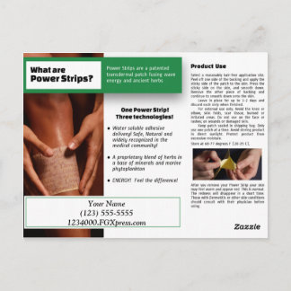 Power Strip-postkort Vykort