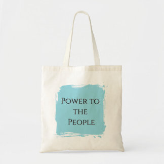 Power to the People tote bag Tygkasse