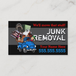 Power Tvättar/Sunk Hauling Business Promo Card Visitkort