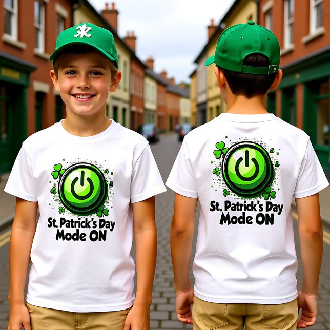 Power Up for the Paddy Party T Shirt (Power Up for the Paddy Party T-Shirt)