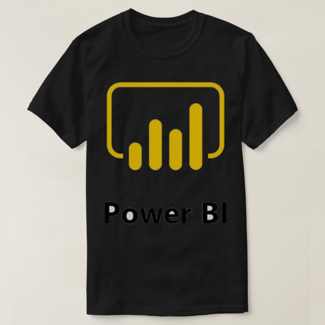 PowerBI är här T Shirt (Design framsida)