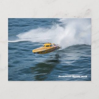 Powerboat-Tävla Vykort