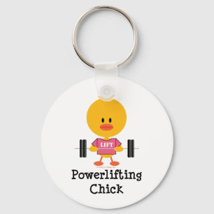 PowerChick-nyckelkedja Nyckelring
