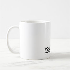 Powered By ADHD & Elvanse Kaffemugg