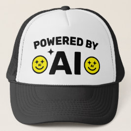 Powered by AI™ Trucker Hat Keps