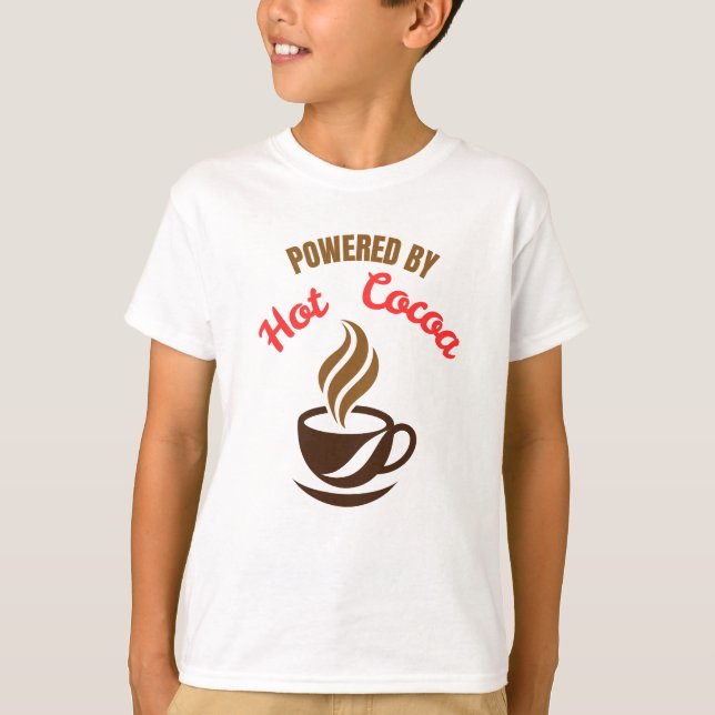 Powered by Cocoa T Shirt (Framsida)