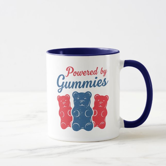 Powered By Gummies  Mugg (Höger)