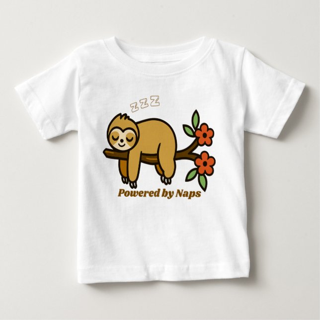 POWERED BY NAPS T SHIRT (Framsida)