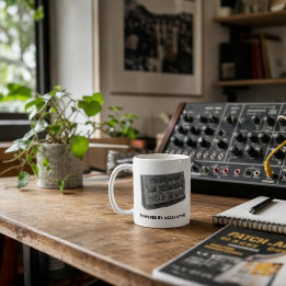 Powered by Oscillators – Vintage Semi-Modular Synt Kaffemugg