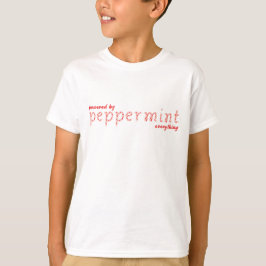 Powered by Peppermint Everything – Festive Holiday T Shirt