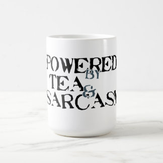 Powered by Tea & Sarcasm Kaffemugg