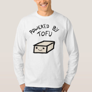 Powered by tofu t shirt