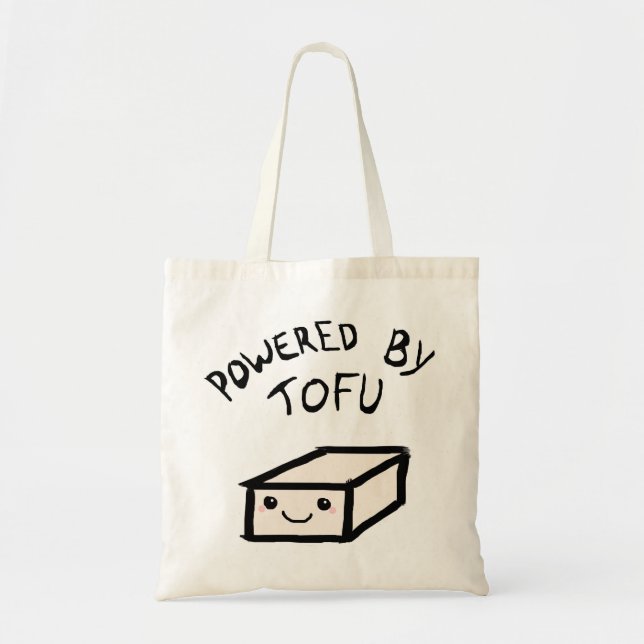 Powered by tofu tygkasse (Framsidan)