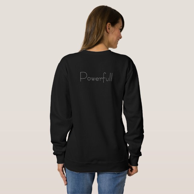 Powerfull Sweater T Shirt (Hel baksida)