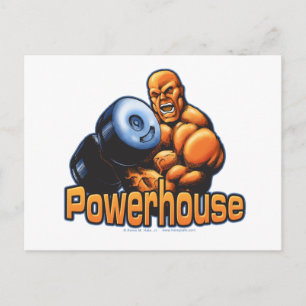 Powerhouse Curl Vykort