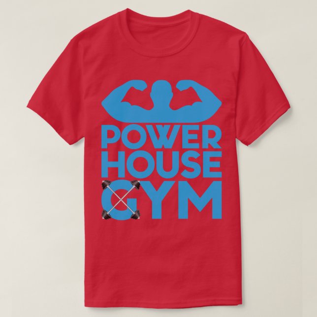 Powerhouse Gym 7 T Shirt (Design framsida)