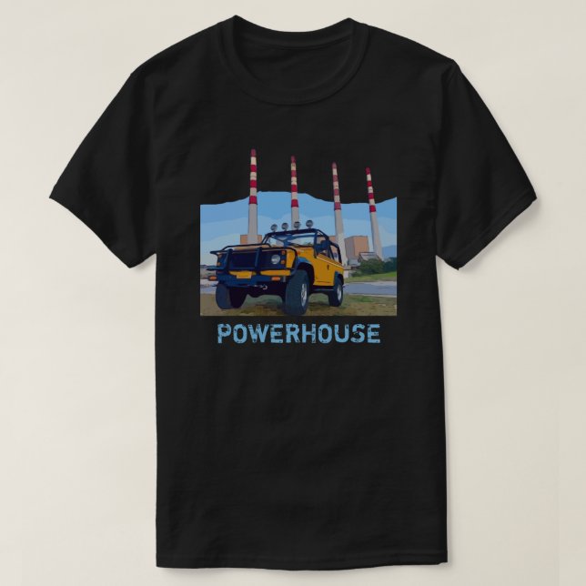 POWERHOUSE T-Shirt (Design framsida)